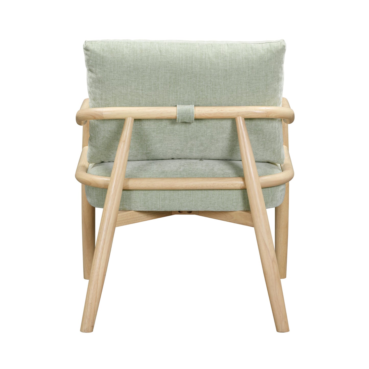 Dixie Performance Chenille Velvet Accent Chair Mint Green by Tov Furniture