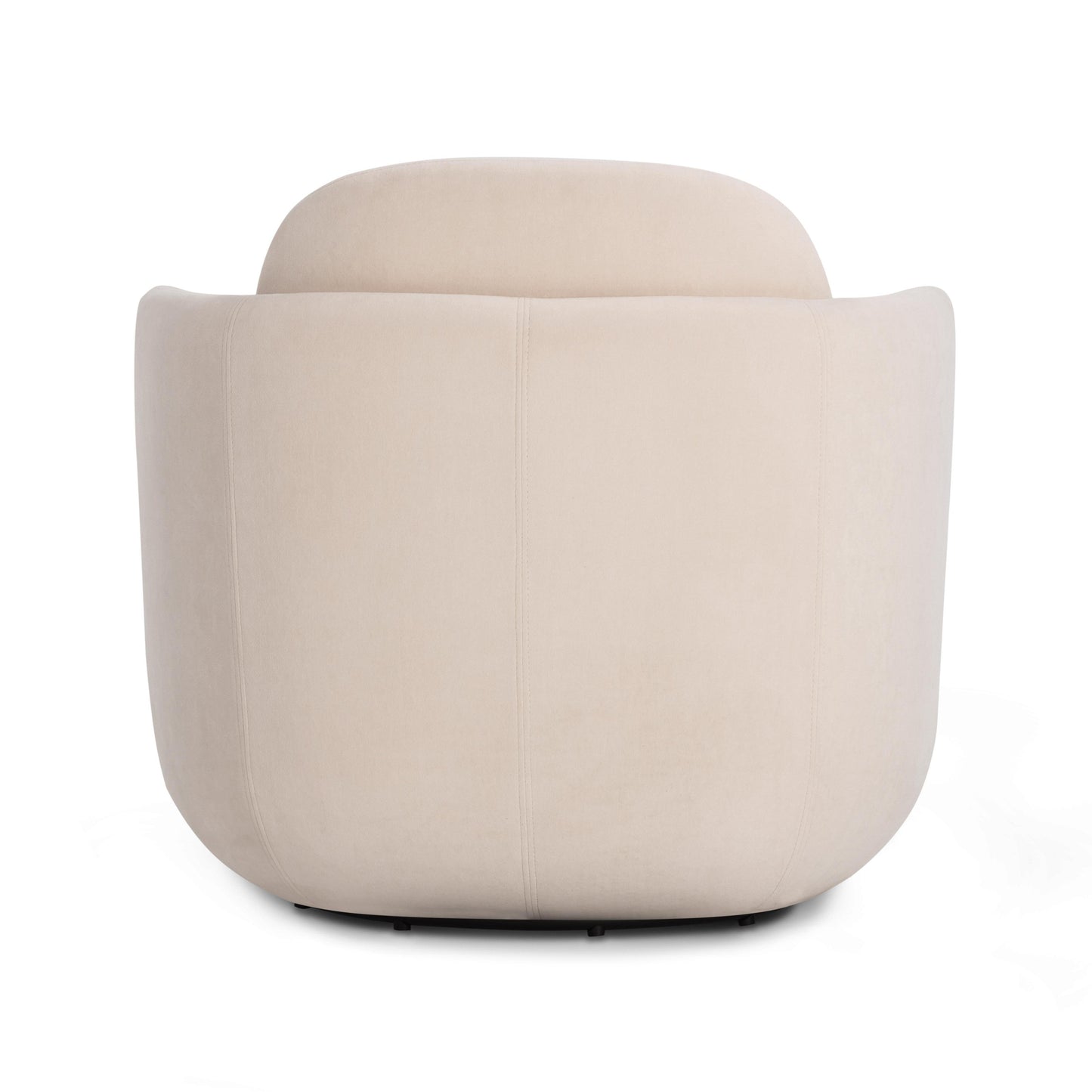 Wolfie Performance Velvet Swivel Accent Chair Blush by Tov Furniture