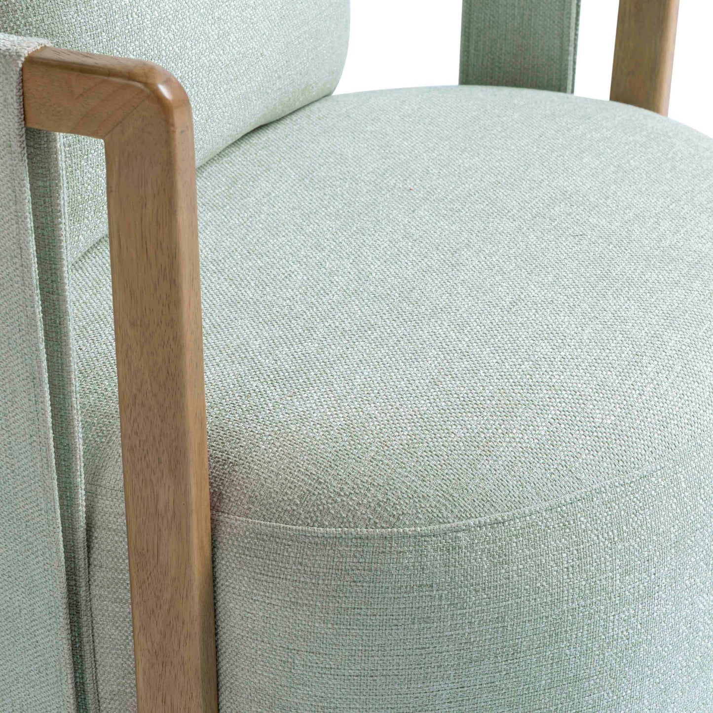 Paolo Textured Weave Swivel Chair by TOV S54358