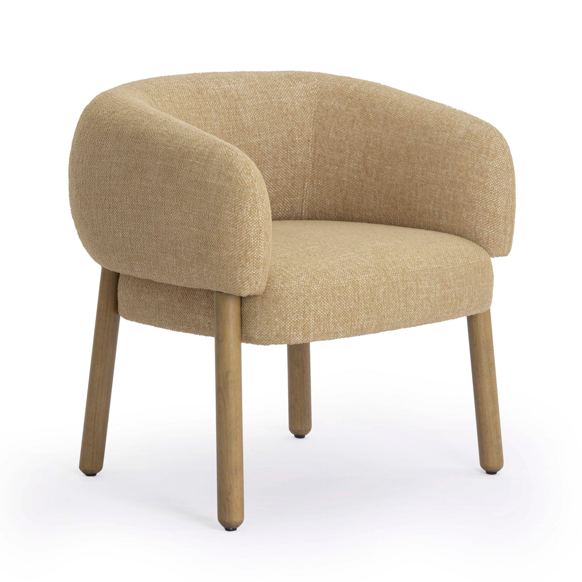 Foxy Honey Performance Textured Fabric Accent Chair by TOV Furniture – photo 1 of 7