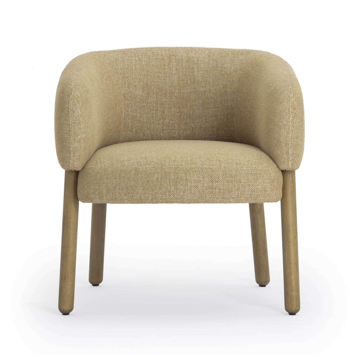 Foxy Textured Performance Fabric Accent Chair Honey by Tov Furniture