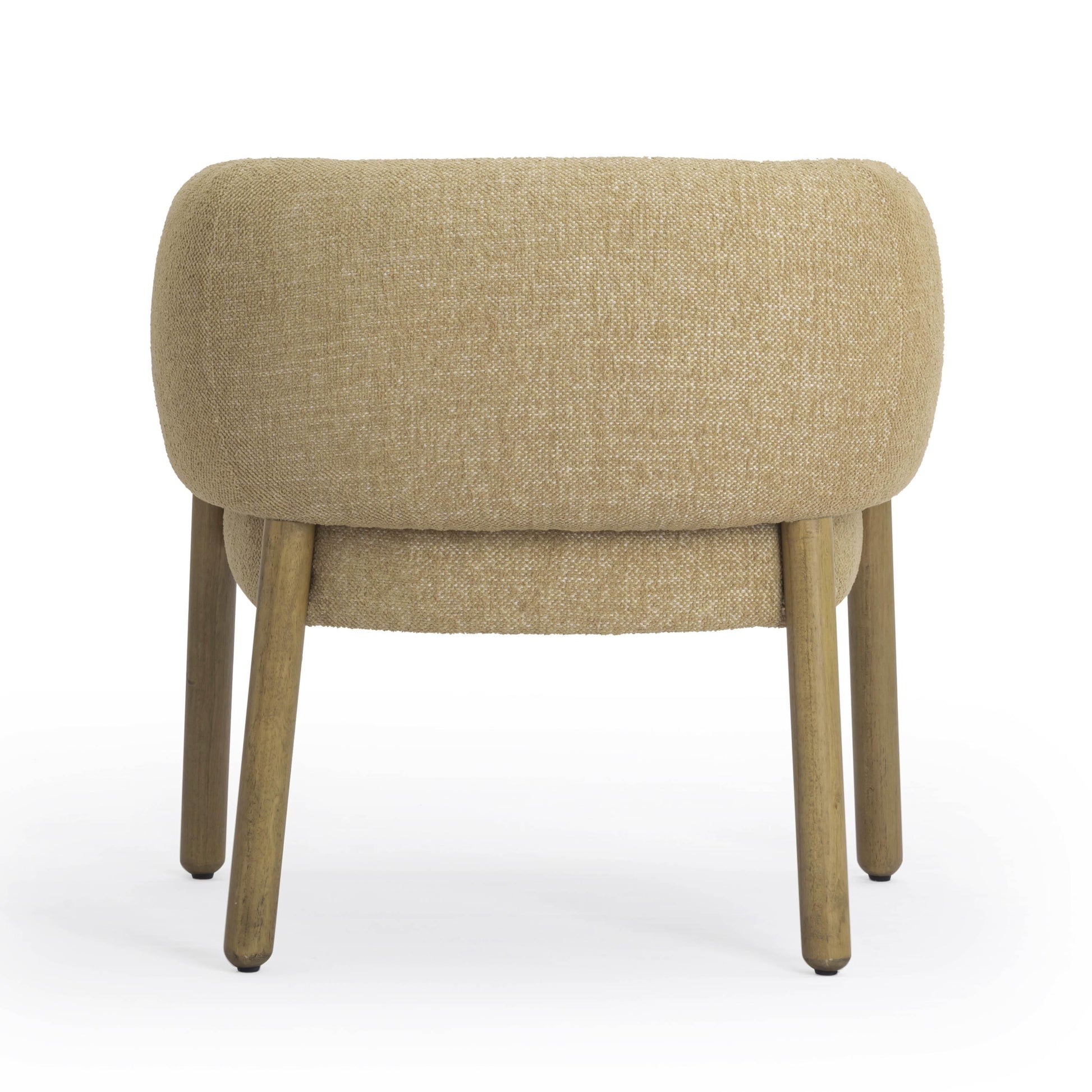 Foxy Textured Performance Fabric Accent Chair Honey by Tov Furniture