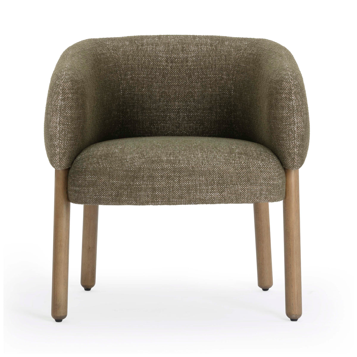 Foxy Olive Green Performance Textured Fabric Accent Chair by TOV Furniture – photo 3 of 7