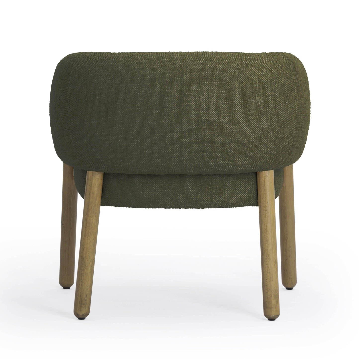 Foxy Textured Performance Fabric Accent Chair Olive Green by Tov Furniture