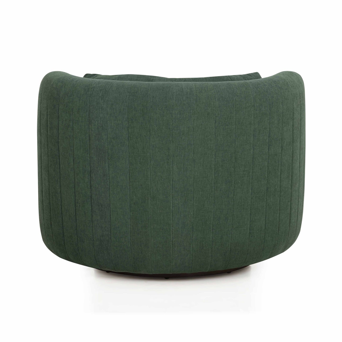 Nura Contract-Grade Chenille Swivel Accent Chair Forest Green by Tov Furniture