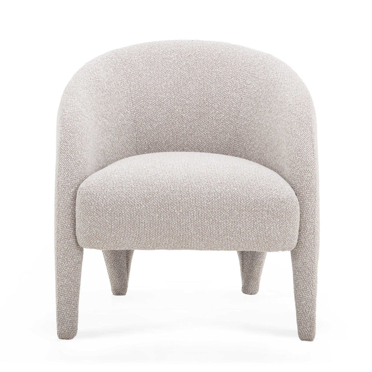 Kris Warm Grey Performance Boucle Accent Chair by TOV Furniture – photo 3 of 7