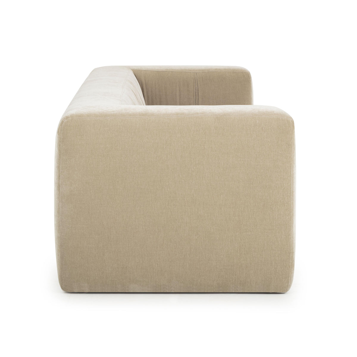 Alder 89" Taupe Upcycled Contract-Grade Chenille Sofa by TOV Furniture – photo 4 of 8