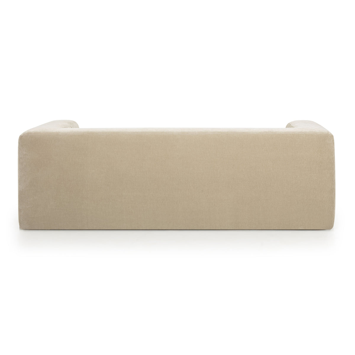 Alder 89" Taupe Upcycled Contract-Grade Chenille Sofa by TOV Furniture – photo 5 of 8