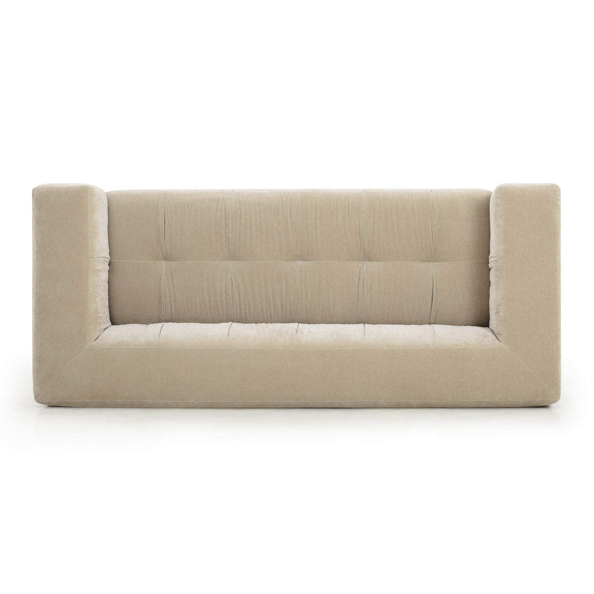 Alder 89" Taupe Upcycled Contract-Grade Chenille Sofa by TOV Furniture – photo 6 of 8