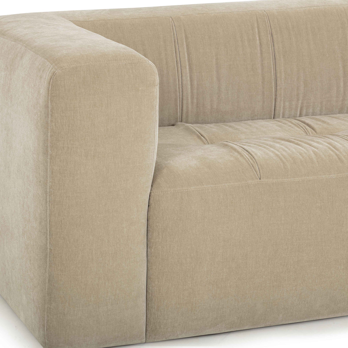 Alder 89" Taupe Upcycled Contract-Grade Chenille Sofa by TOV Furniture – photo 7 of 8
