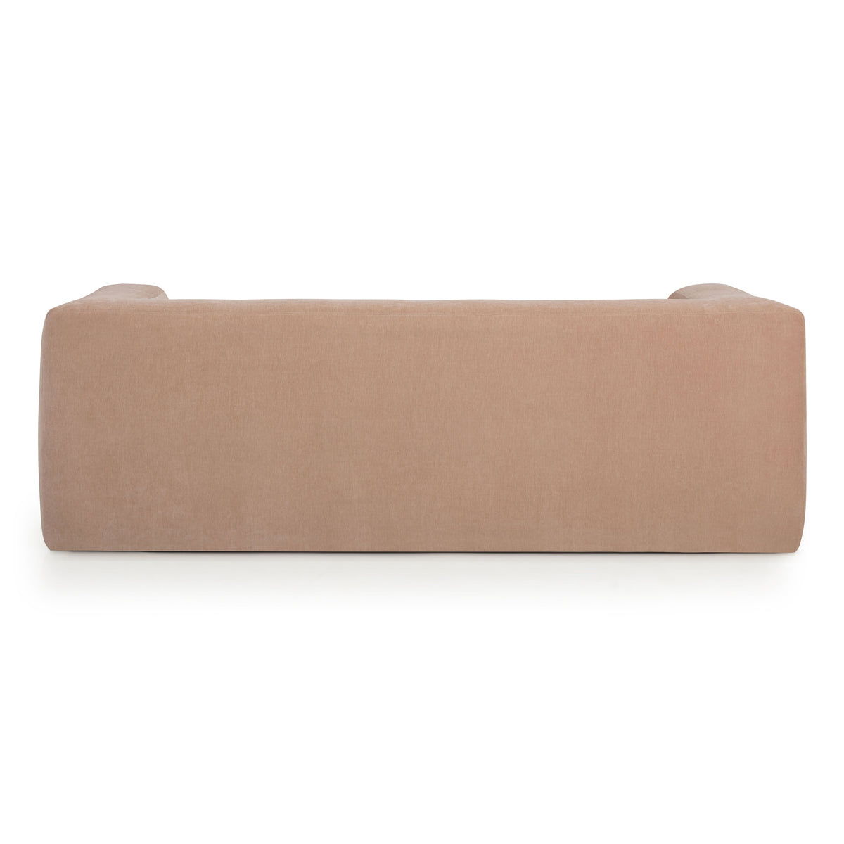 Alder 89" Peach Upcycled Contract-Grade Chenille Sofa by TOV Furniture – photo 5 of 8
