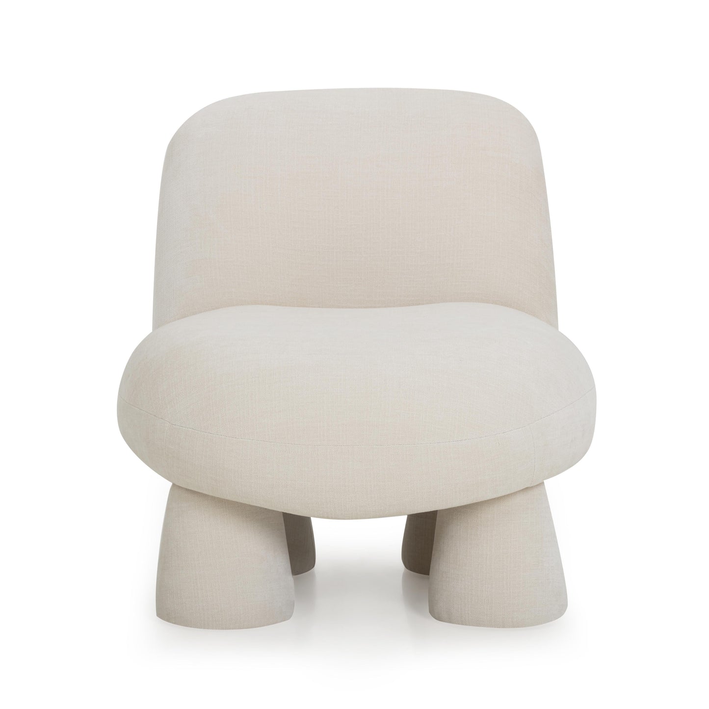 Stomp Upcycled Performance Chenille Accent Chair Cream by Tov Furniture