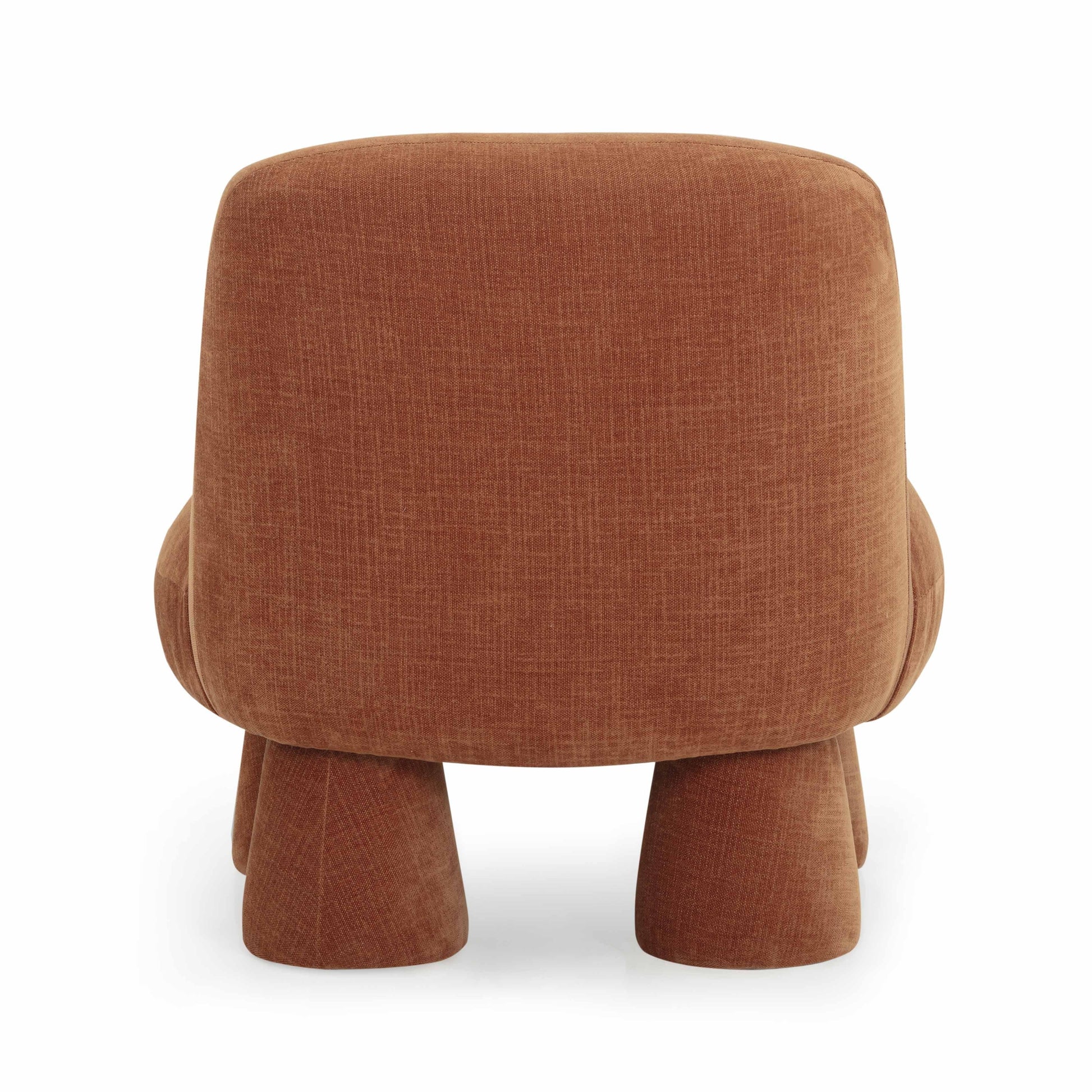 Stomp Upcycled Performance Chenille Accent Chair Rust by Tov Furniture