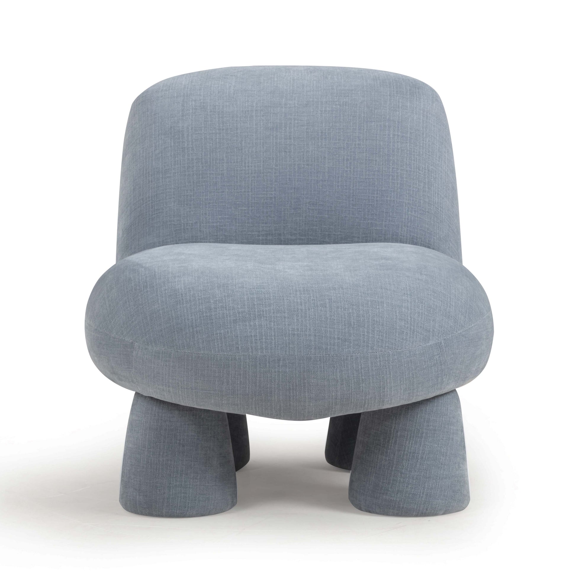 Stomp Upcycled Performance Chenille Accent Chair Blue by Tov Furniture