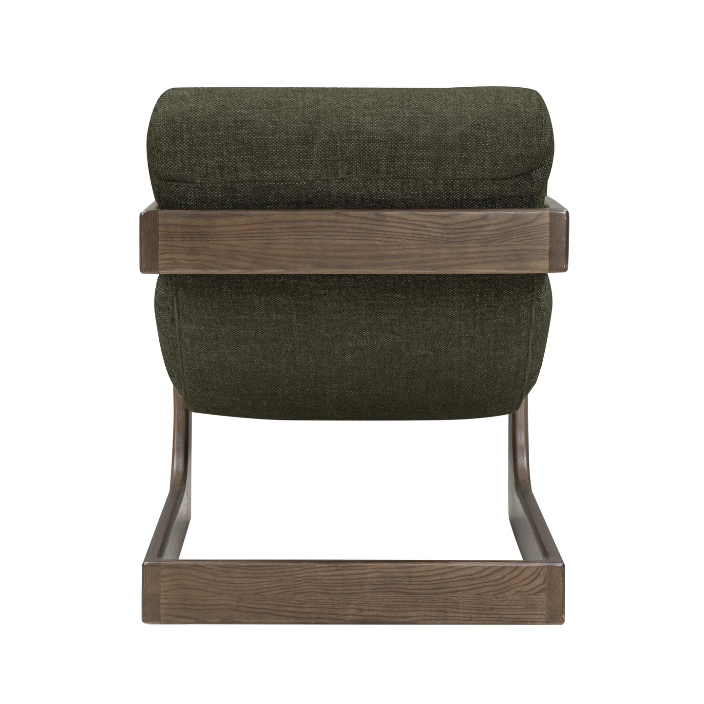 Palma Textured Contract Grade Weave Fabric Accent Chair Forest Green by Tov Furniture