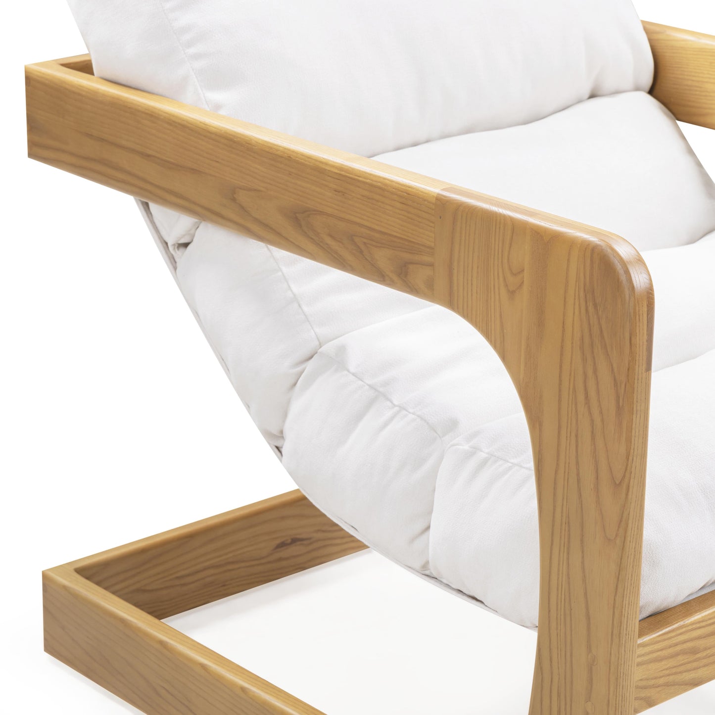 Palma Upcycled Performance Fabric Accent Chair Cream by Tov Furniture