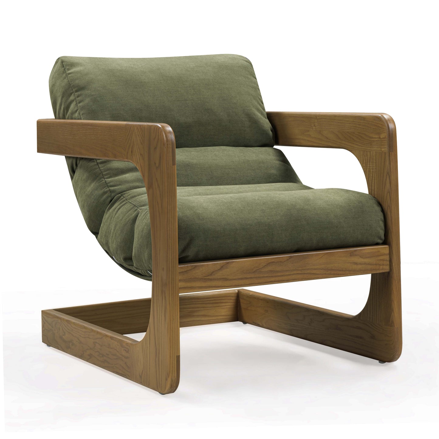 Palma Upcycled Performance Fabric Accent Chair Green by Tov Furniture