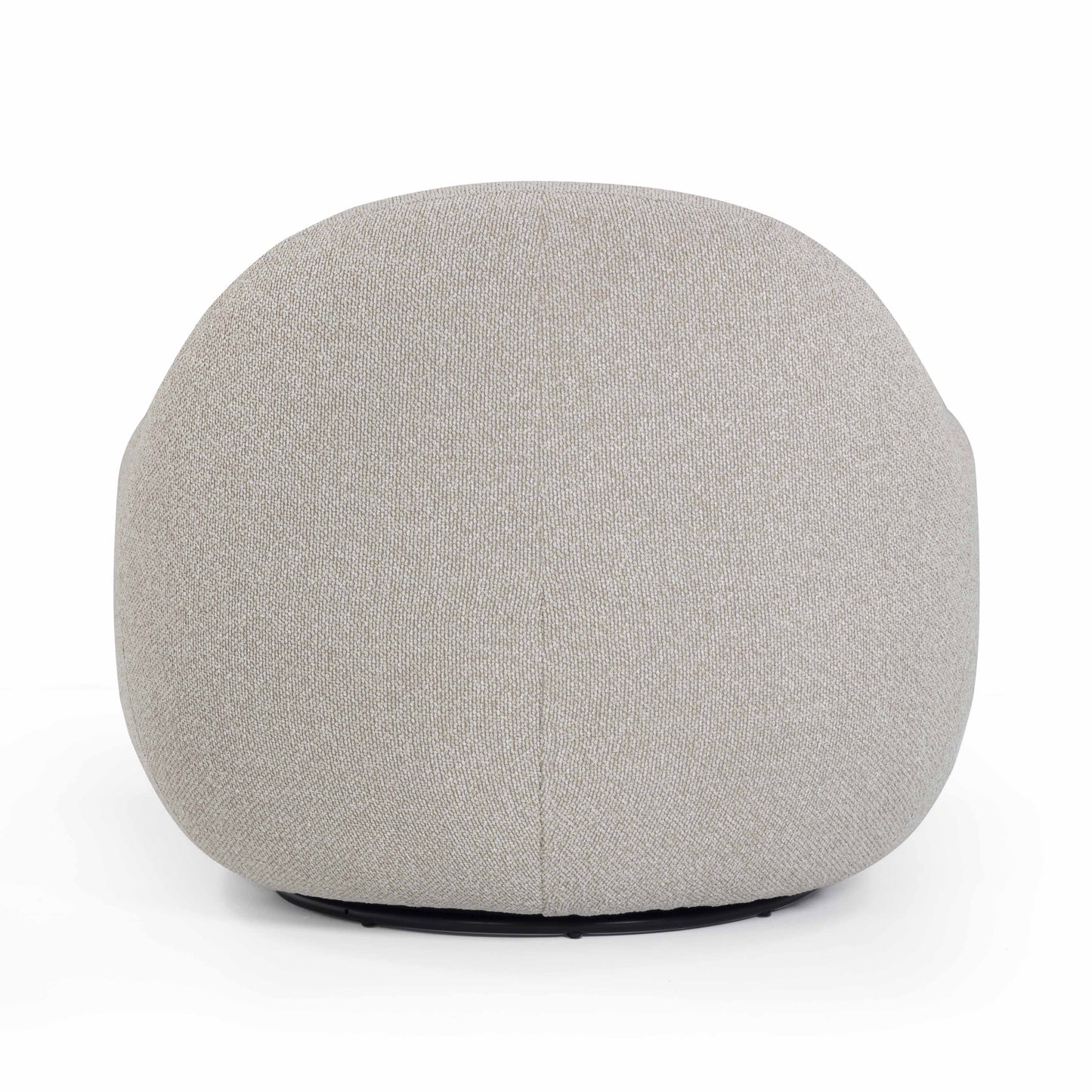 Tiago Warm Grey Performance Boucle Swivel Accent Chair Warm Grey by Tov Furniture