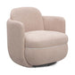 Wolfie Performance Chenille Swivel Accent Chair Pink by Tov Furniture