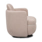 Wolfie Performance Chenille Swivel Accent Chair Pink by Tov Furniture