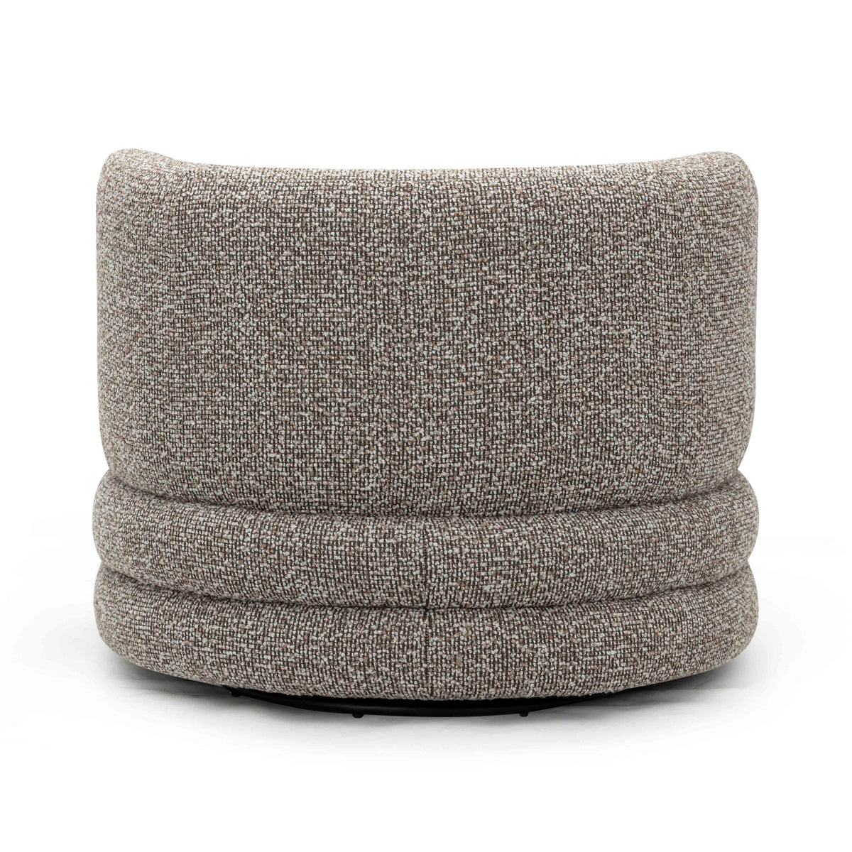 Astor Heathered Grey Performance Boucle Swivel Hotel Lounge Chair by TOV Furniture – photo 5 of 8
