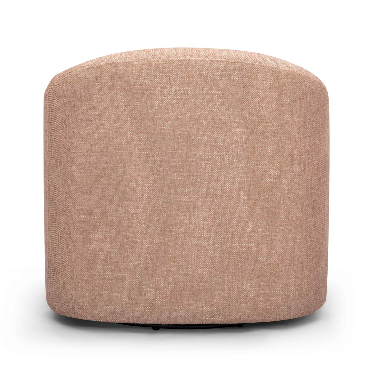 Thao Blush Contract-Grade Basketweave Fabric Swivel Accent Chair by TOV Furniture – photo 5 of 8