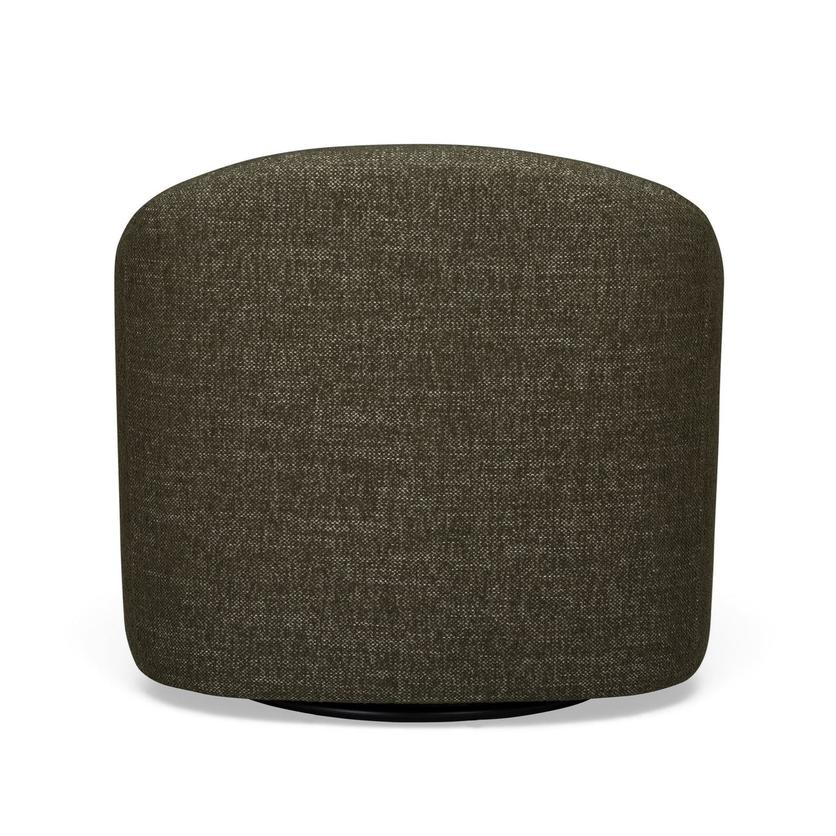 Thao Green Contract-Grade Basketweave Fabric Swivel Accent Chair by TOV Furniture – photo 5 of 8