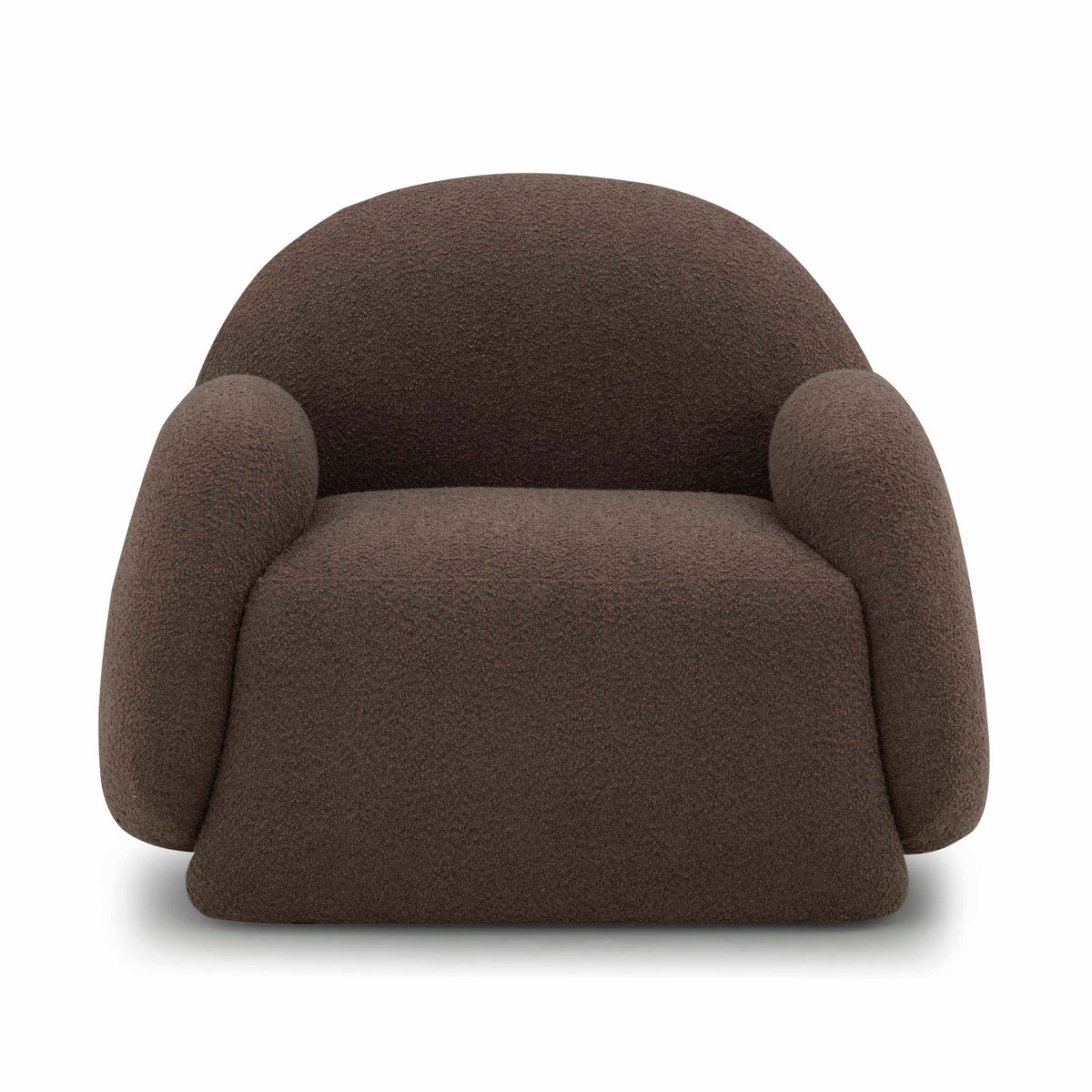 Marius Brown Performance Boucle Accent Chair by TOV Furniture – photo 1 of 8