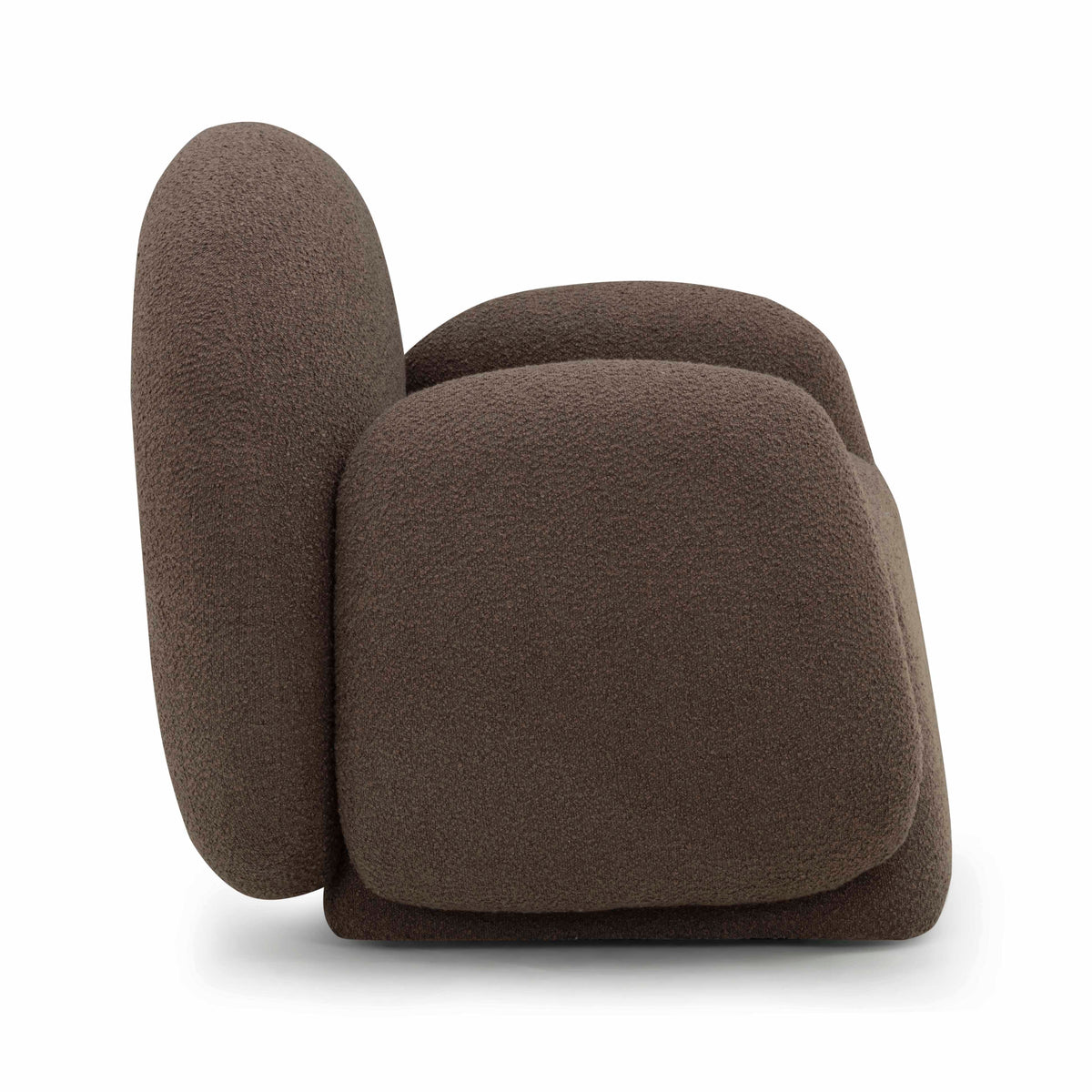 Marius Brown Performance Boucle Accent Chair by TOV Furniture – photo 4 of 8