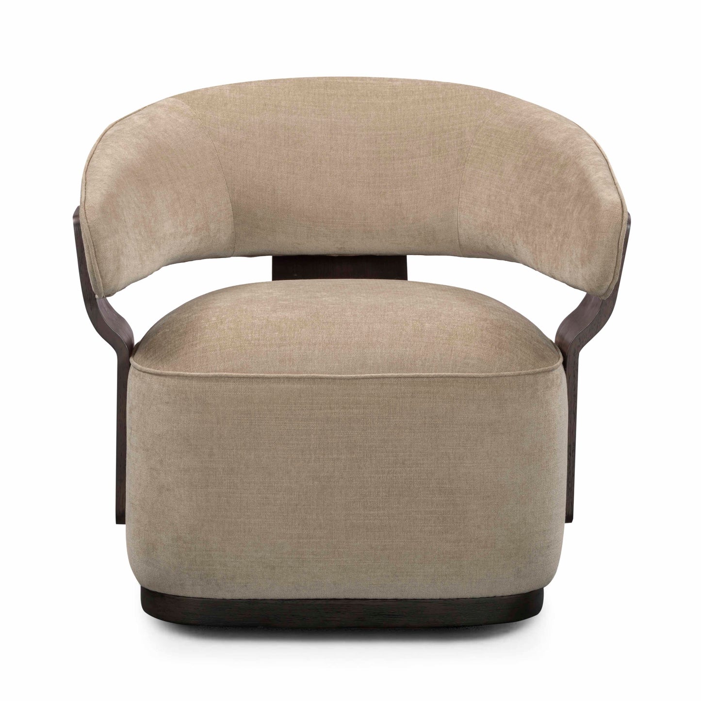 Madison Linen Performance Chenille Swivel Accent Chair Stone by Tov Furniture