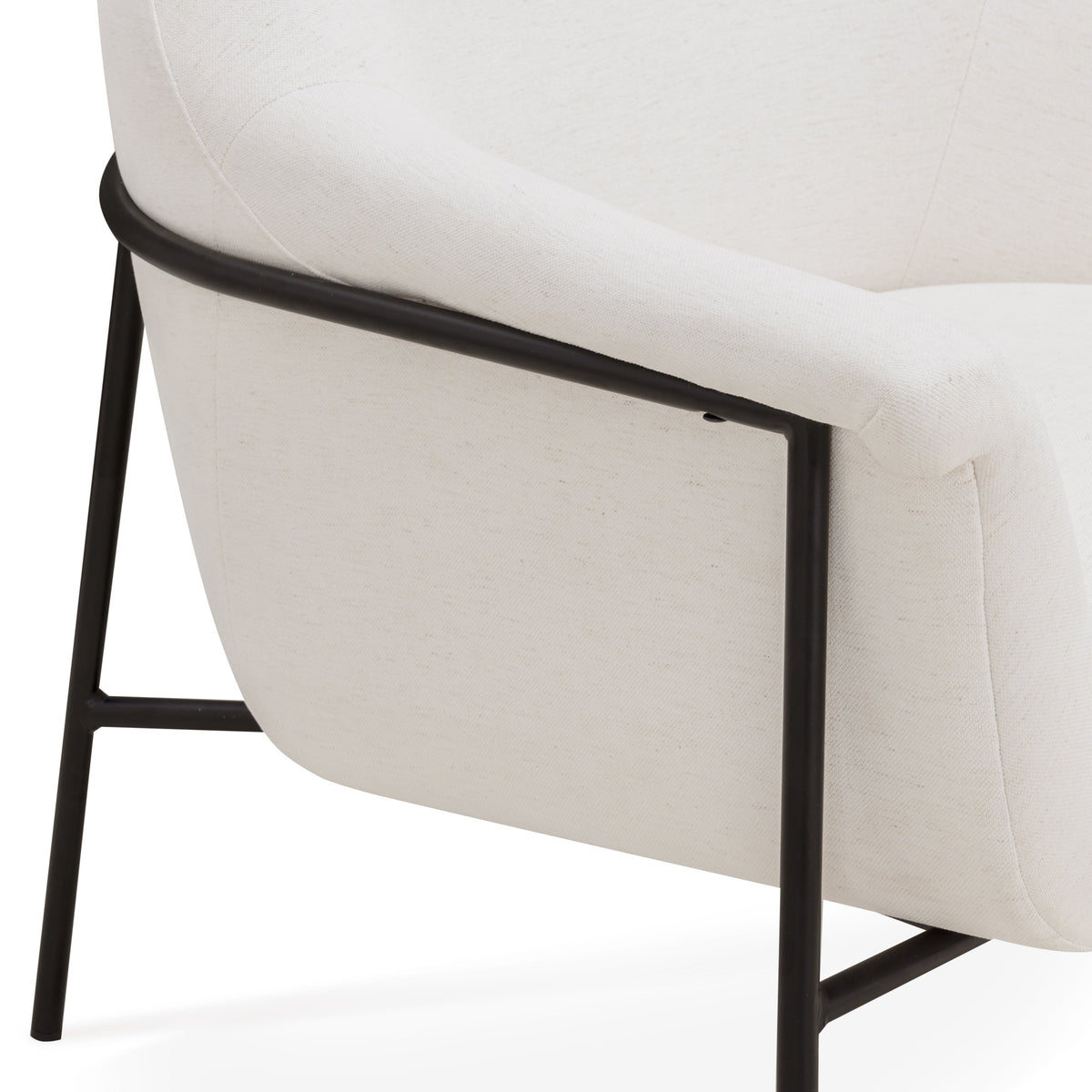 Lua Performance Chenille Accent Chair in Cream by TOV Furniture – photo 5 of 7