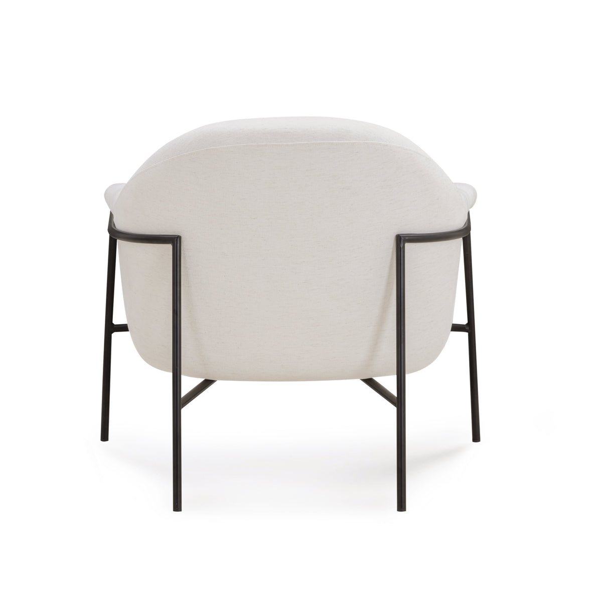 Lua Performance Chenille Accent Chair in Cream by TOV Furniture – photo 6 of 7