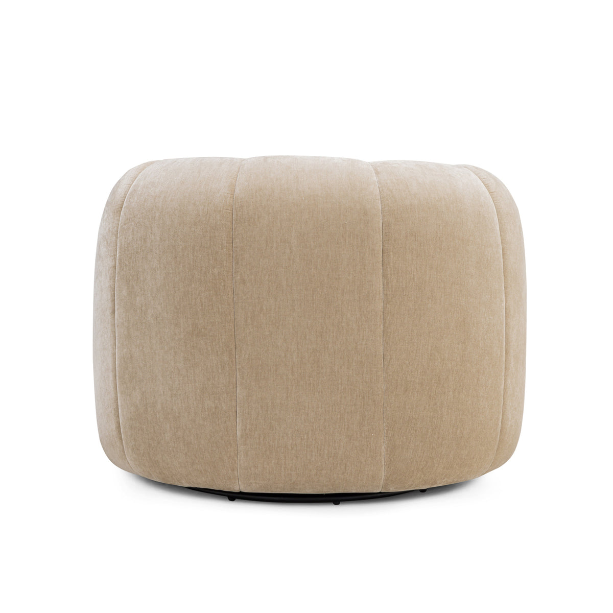 Jasmine Oat Upcycled Contract-Grade Basketweave Swivel Accent Chair by TOV Furniture – photo 6 of 7