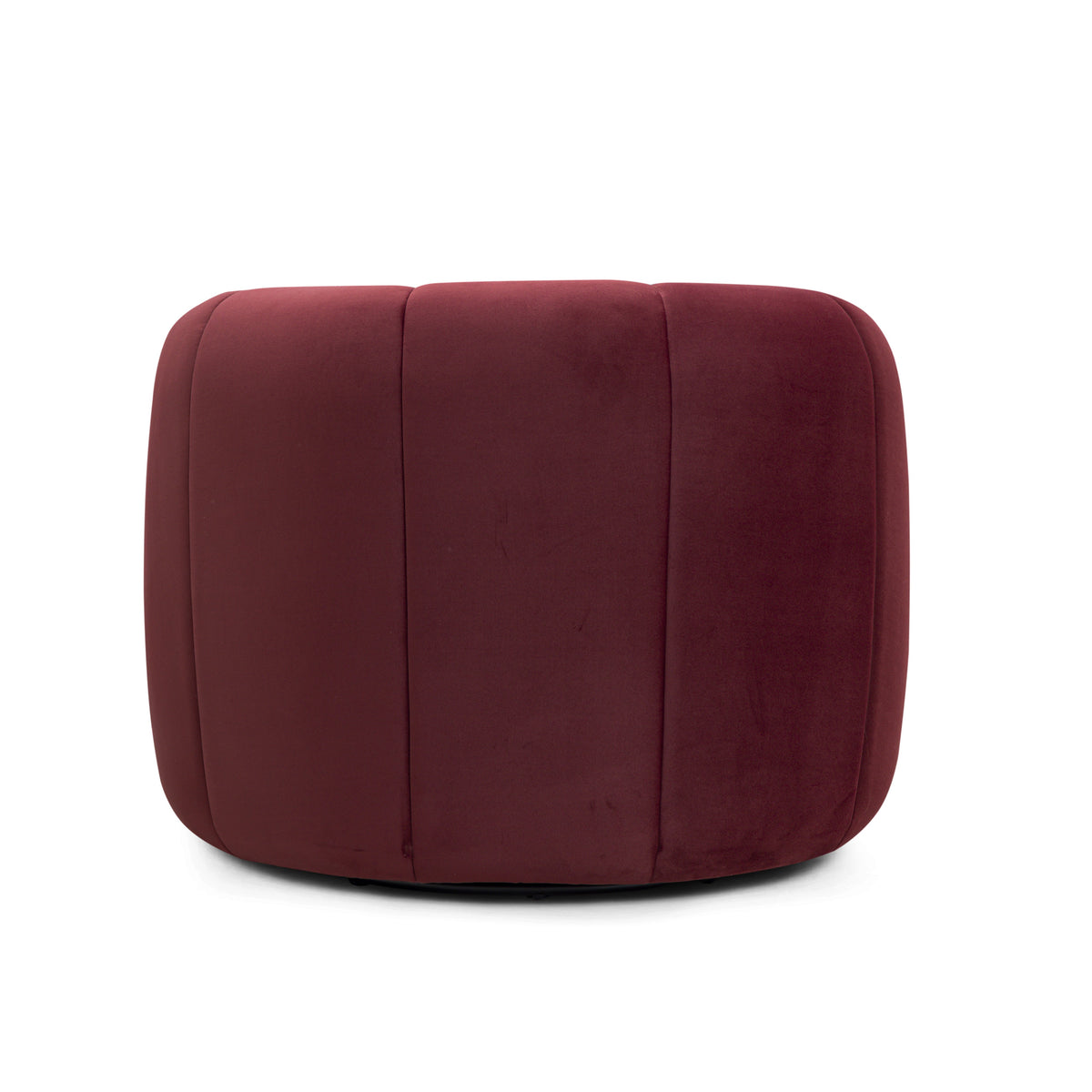 Jasmine Berry Red Performance Velvet Swivel Accent Chair by TOV Furniture – photo 6 of 7