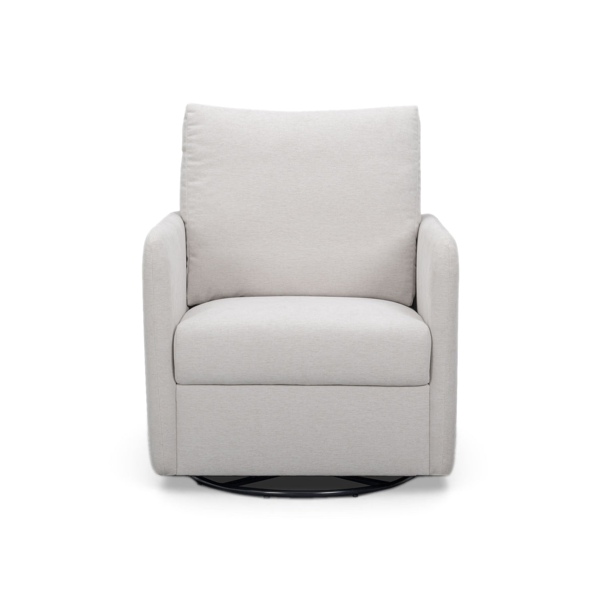 Nancy Light Grey Chenille Nursing Chair by TOV Furniture – photo 3 of 8