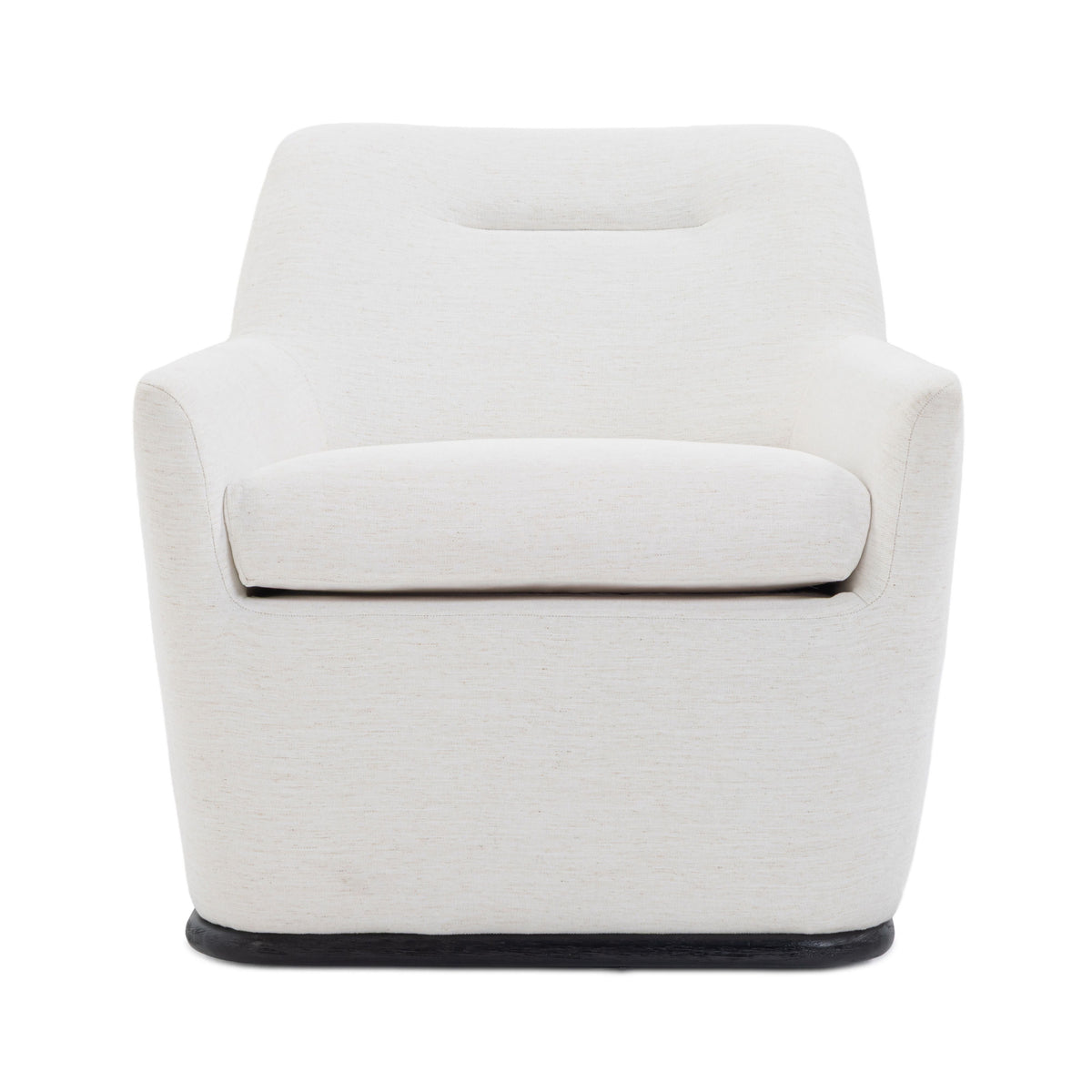 Mado Chalk Performance Linen Chenille Swivel Accent Chair by TOV Furniture – photo 2 of 7