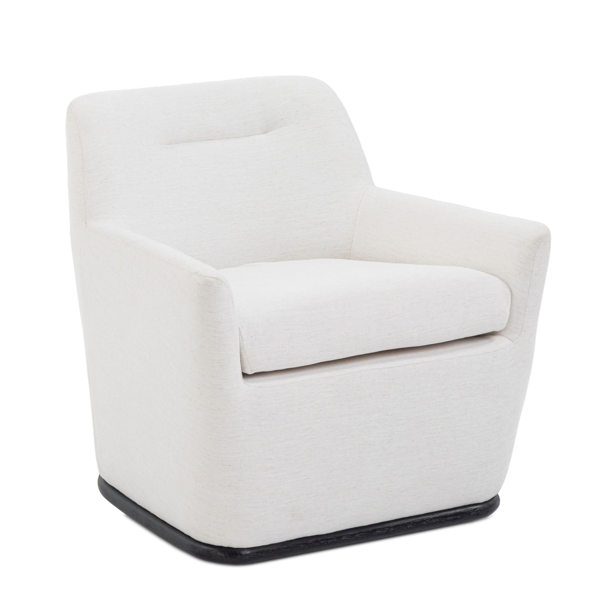 Mado Chalk Performance Linen Chenille Swivel Accent Chair by TOV Furniture – photo 1 of 7