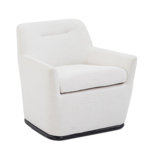 Mado Chalk Performance Linen Chenille Swivel Accent Chair by TOV Furniture – photo 1 of 7