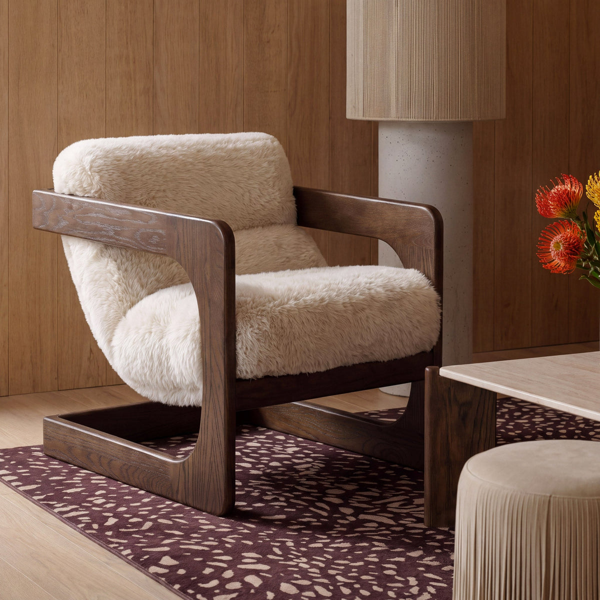 Palma Accent Chair in Natural by TOV Furniture – photo 2 of 8