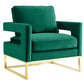 Avery Velvet Accent Chair by TOV S6304