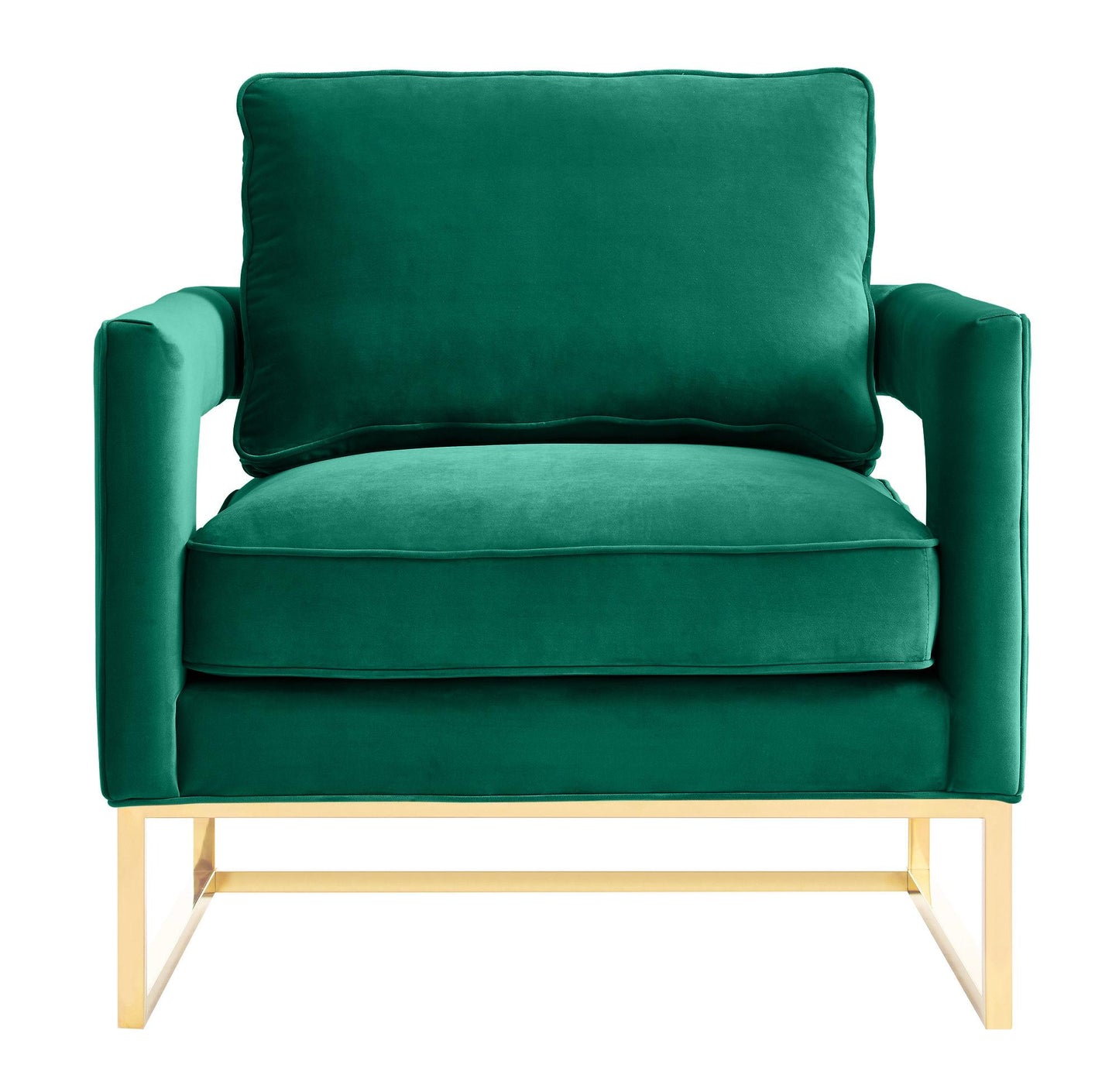 Avery Velvet Accent Chair by TOV A120