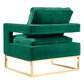 Avery Velvet Accent Chair by TOV A120