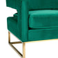 Avery Velvet Accent Chair by TOV A128