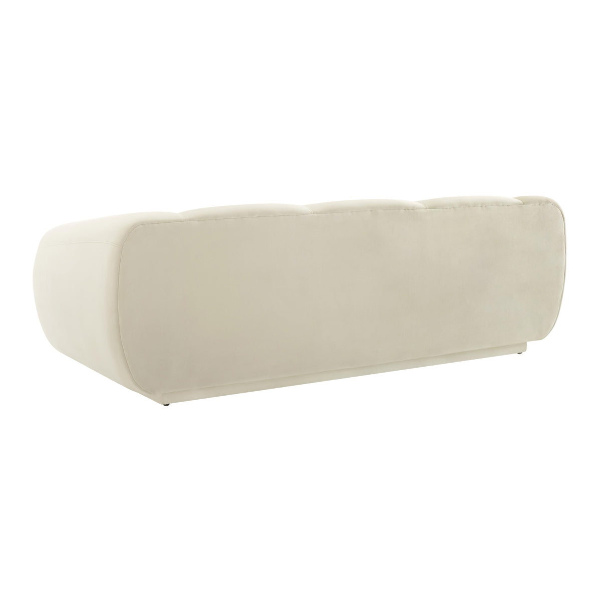 Emmet Cream Performance Velvet Sofa by TOV Furniture – photo 4 of 6