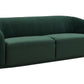 Yara 90 6 Pleated Velvet Sofa by TOV S6457