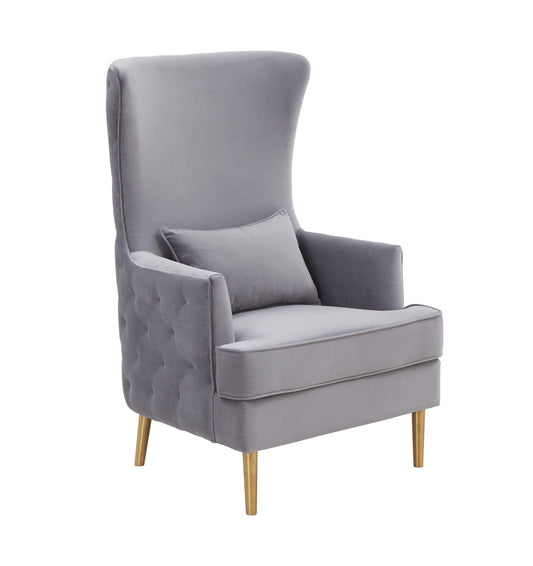 Alina Tall Tufted Back Chair by TOV S6478