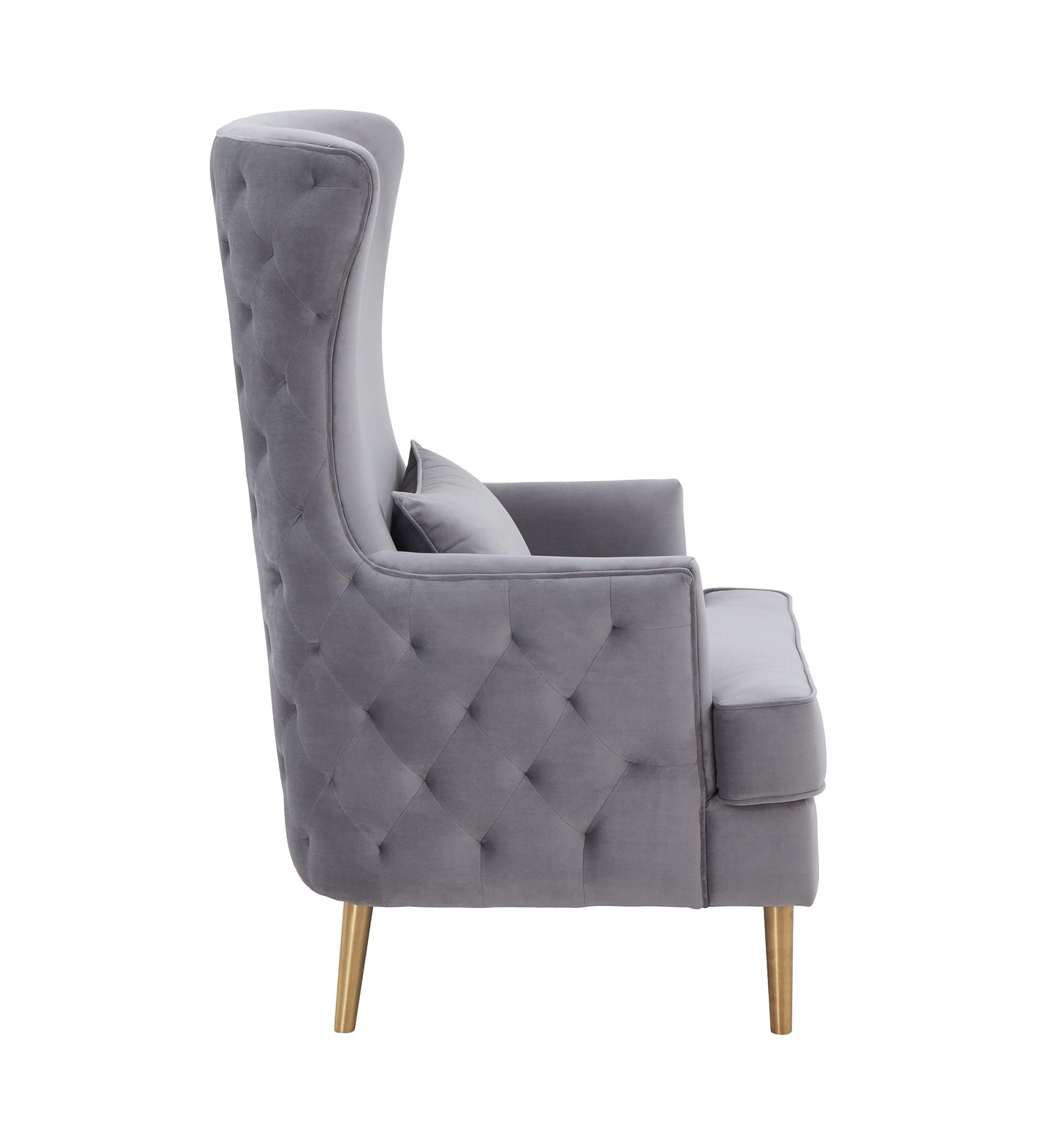 Alina Tall Tufted Back Chair by TOV S6478