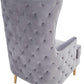 Alina Tall Tufted Back Chair by TOV S6478