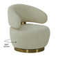 Austin Upholstered Swivel Chair by TOV S68386