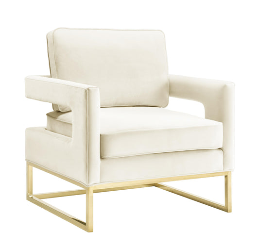 Avery Velvet Accent Chair by TOV S68199